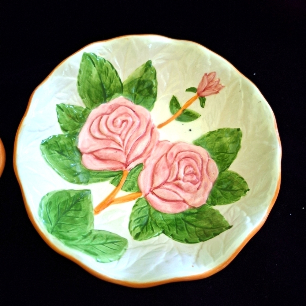 Fleur du Jardin vintage 2 bowls
